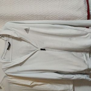 Adidas Men's White Hoodie